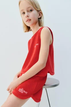 Niños ZARA 6 - 14 Años·Camisetas|6 - 14 Años·Faldas / Bermudas<CONJUNTO TOALLA CAMISETA Y BERMUDA