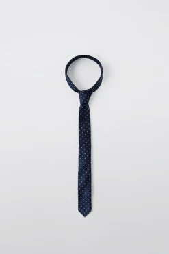 Niños ZARA 6 - 14 Años·Trajes|6 - 14 Años·Accesorios<CORBATA ESTAMPADO PUNTOS