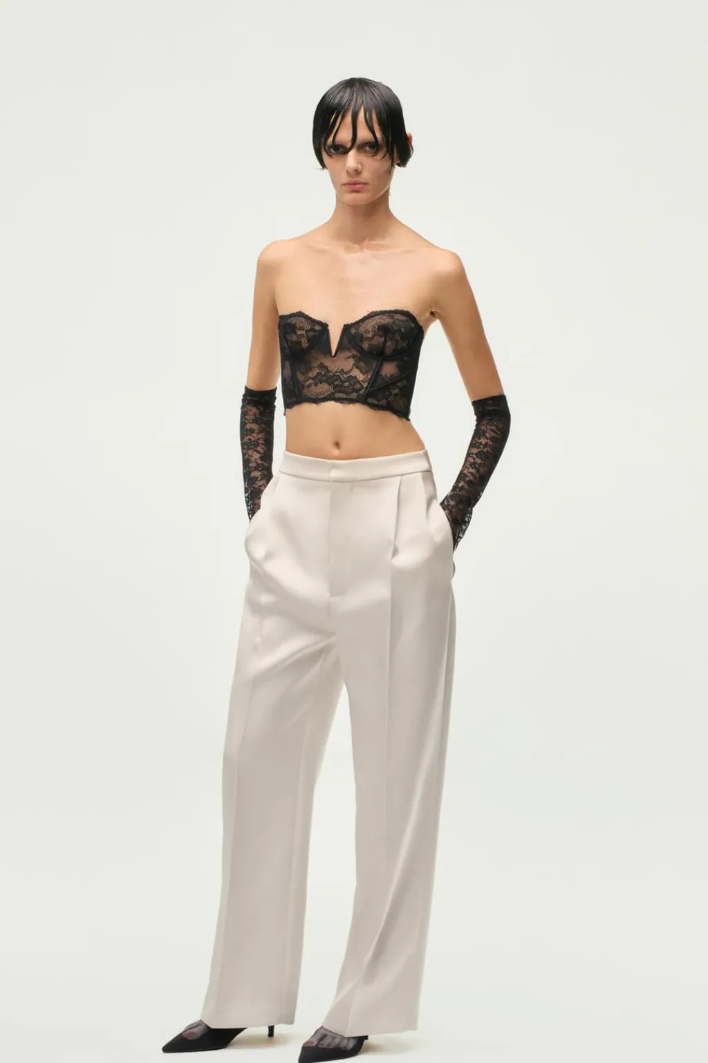 New CORSÉ ENCAJE AROS Mujer Lenceria