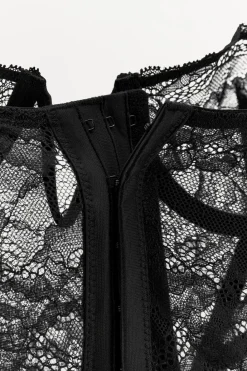 New CORSÉ ENCAJE AROS Mujer Lenceria