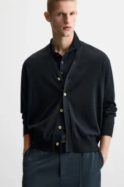 Fashion CÁRDIGAN 100% LANA LIMITED EDITION Hombre Jerséis / Chaquetas