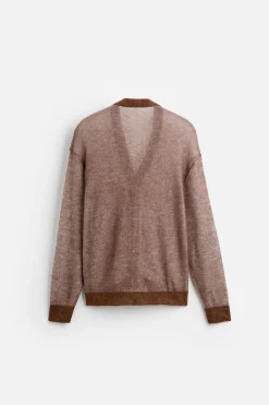 Fashion CÁRDIGAN CONTRASTE Hombre Jerséis / Chaquetas