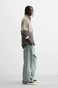 Fashion CÁRDIGAN CREMALLERA DEGRADADO Hombre Jerséis / Chaquetas