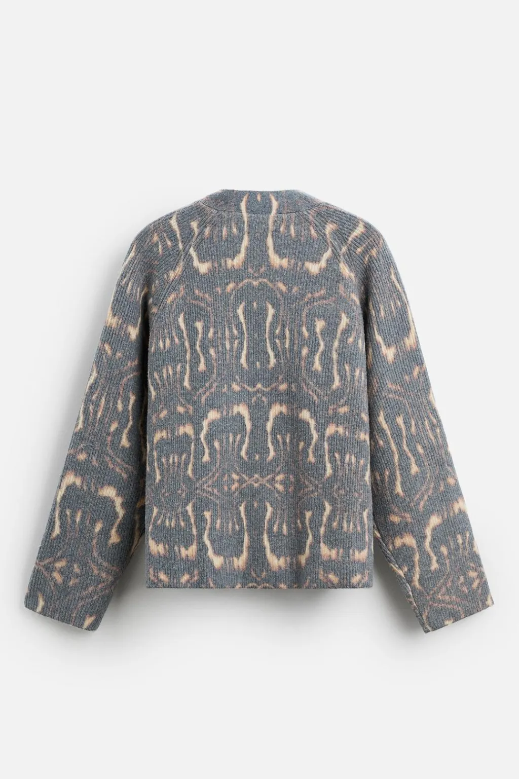 Fashion CÁRDIGAN ESTAMPADO ABSTRACTO Hombre Jerséis / Chaquetas