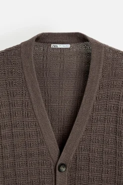 Fashion CÁRDIGAN ESTRUCTURA Hombre Jerséis / Chaquetas