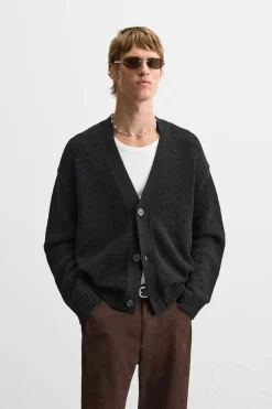 Clearance CÁRDIGAN ESTRUCTURA Hombre Jerséis / Chaquetas