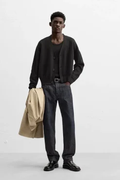 Clearance CÁRDIGAN ESTRUCTURA ALGODÓN Hombre Jerséis / Chaquetas