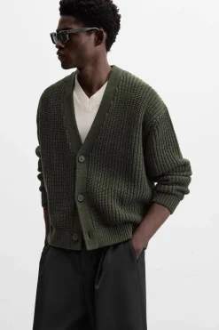 Clearance CÁRDIGAN ESTRUCTURA CANALÉ Hombre Jerséis / Chaquetas