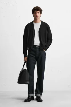 Fashion CÁRDIGAN MEZCLA ALGODÓN - SEDA Hombre Jerséis / Chaquetas