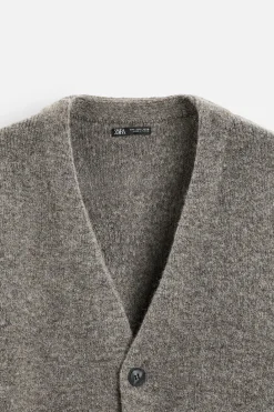 Outlet CÁRDIGAN TEXTURA Hombre Jerséis / Chaquetas