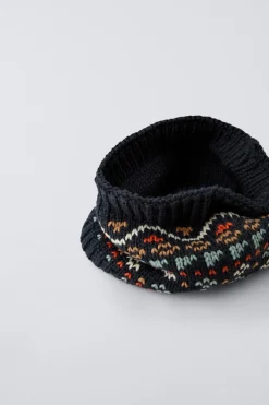 Niños ZARA 1½ - 6 Años·Accesorios|6 - 14 Años·Accesorios<CUELLO PUNTO JAQUARD