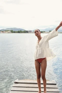 Clearance CUERPO ADORNOS PIEDRAS Mujer Tops / Bodies|Camisas / Blusas