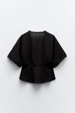 Fashion CUERPO KIMONO ENTREDOSES Mujer Tops / Bodies