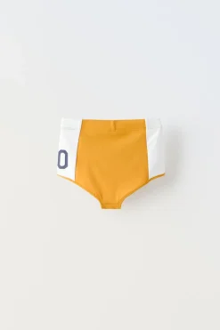 Niños ZARA 6 - 14 Años·Faldas / Bermudas|6 - 14 Años·Deporte / Jogging<CULOTTE NÚMERO CONTRASTE