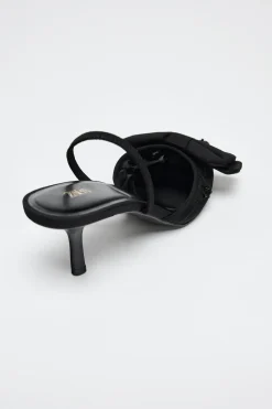 Discount DESTALONADO TACÓN LAZO MESH Mujer Zapatos