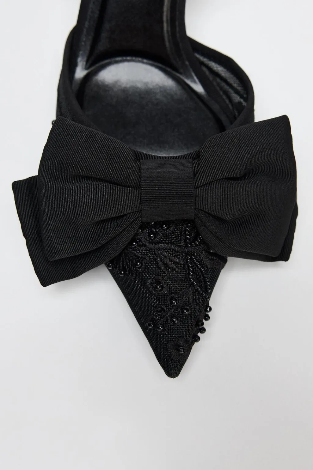 Discount DESTALONADO TACÓN LAZO MESH Mujer Zapatos