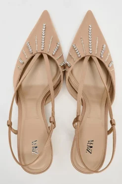 Outlet DESTALONADO TACÓN PEDRERÍA Mujer Zapatos