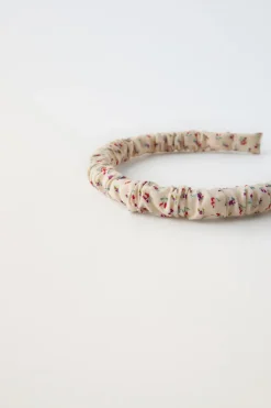 Niños ZARA 1½ - 6 Años·Accesorios|6 - 14 Años·Accesorios<DIADEMA ARRUGADA FLORES