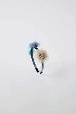 Niños ZARA 1½ - 6 Años·Accesorios|6 - 14 Años·Accesorios<DIADEMA FLORES Y REJILLA DISFRAZ PRINCESA ESQUELETO