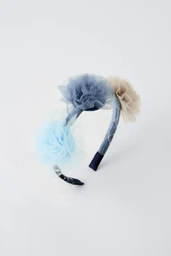 Niños ZARA 1½ - 6 Años·Accesorios|6 - 14 Años·Accesorios<DIADEMA FLORES Y REJILLA DISFRAZ PRINCESA ESQUELETO