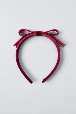 Niños ZARA 1½ - 6 Años·Accesorios|6 - 14 Años·Accesorios<DIADEMA VELVET LAZO