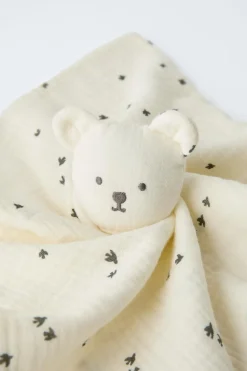 Niños ZARA 6 - 18 Meses·Conjuntos|6 - 18 Meses·Accesorios / Calcetines<DOUDOU OSO PAJARITOS