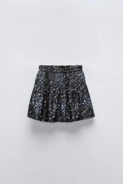Niños ZARA 6 - 14 Años·Faldas / Bermudas|6 - 14 Años·Total Look<FALDA ANIMAL PRINT