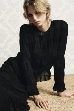 Online FALDA ASIMÉTRICA TEXTURA FRUNCES Mujer Faldas / Shorts|Lenceria