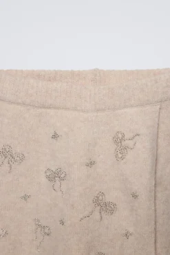 Niños ZARA 6 - 14 Años·Punto|6 - 14 Años·Faldas / Bermudas<FALDA BERMDA PUNTO ABALORIOS