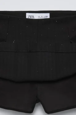 Niños ZARA 6 - 14 Años·Faldas / Bermudas<FALDA BERMUDA BRILLOS