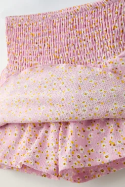Niños ZARA 6 - 14 Años·Faldas / Bermudas<FALDA BERMUDA FLORES
