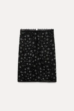 Discount FALDA BORDADOS ABALORIOS ZW COLLECTION Mujer Faldas / Shorts