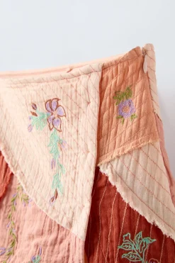 Niños ZARA 6 - 14 Años·Faldas / Bermudas|6 - 14 Años·Total Look<FALDA BORDADOS PATCHWORK