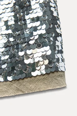 Sale FALDA CORTA LENTEJUELAS ZW COLLECTION Mujer Faldas / Shorts