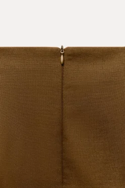 Fashion FALDA CORTA TABLAS BOTONES Mujer Faldas / Shorts