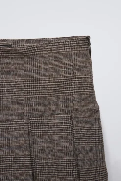 Niños ZARA 6 - 14 Años·Faldas / Bermudas|6 - 14 Años·Total Look<FALDA CUADROS