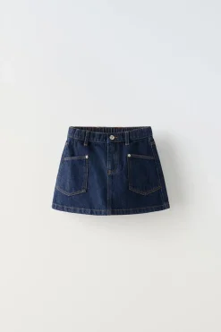 Niños ZARA 1½ - 6 Años·Jeans / Denim|1½ - 6 Años·Faldas / Bermudas<FALDA DENIM