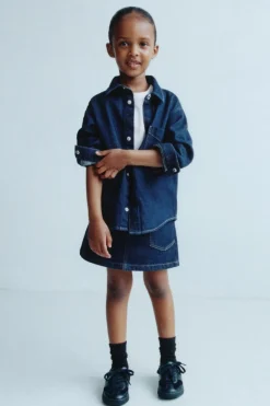 Niños ZARA 1½ - 6 Años·Jeans / Denim|1½ - 6 Años·Faldas / Bermudas<FALDA DENIM