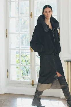 Sale FALDA DENIM ABERTURA ZW COLLECTION Mujer Faldas / Shorts