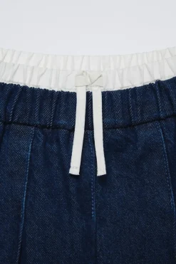 Niños ZARA 6 - 14 Años·Faldas / Bermudas<FALDA DENIM COMBINADA