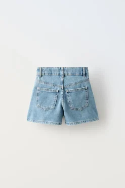 Niños ZARA 6 - 14 Años·Faldas / Bermudas<FALDA DENIM CORAZONES