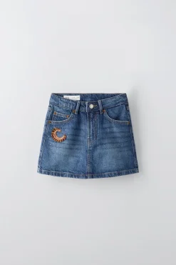 Niños ZARA 6 - 14 Años·Faldas / Bermudas<FALDA DENIM LUNA