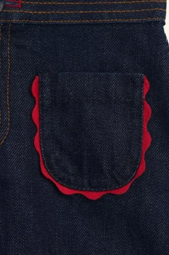 Niños ZARA 6 - 14 Años·Faldas / Bermudas<FALDA DENIM ONDAS LIMITED EDITION