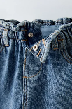 Niños ZARA 1½ - 6 Años·Jeans / Denim|1½ - 6 Años·Faldas / Bermudas<FALDA DENIM PAPERBAG
