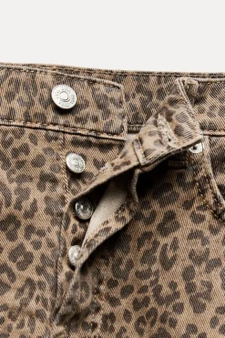 Discount FALDA DENIM TRF ESTAMPADO ANIMAL Mujer Faldas / Shorts