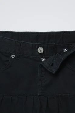 Niños ZARA 6 - 14 Años·Faldas / Bermudas<FALDA DENIM VOLANTES
