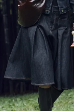 Outlet FALDA DENIM ZW COLLECTION Mujer Faldas / Shorts