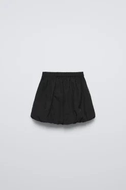 Niños ZARA 1½ - 6 Años·Faldas / Bermudas|6 - 18 Meses·Braguitas / Bermudas<FALDA EFECTO ARRUGADO GLOBO