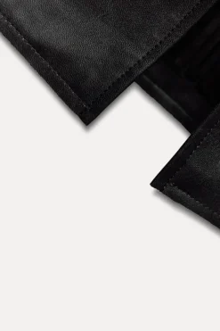 Best FALDA EFECTO PIEL CREMALLERA ZW COLLECTION Mujer Faldas / Shorts