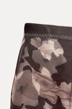 Clearance FALDA ESTAMPADA ORGANZA ZW COLLECTION Mujer Faldas / Shorts
